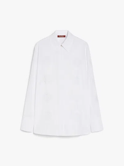 Max Mara Studio Sesia Shirt Optic White