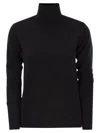 Max Mara Blue Saluto Turtleneck Sweater