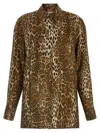 Max Mara Studio Shirt In Brown