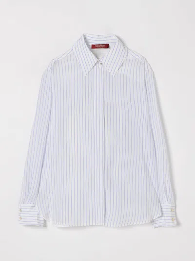 MAX MARA MAX MARA STUDIO SHIRT WOMAN BLUE