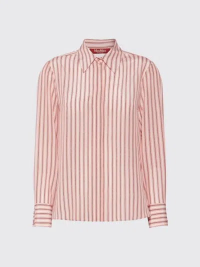 Max Mara Studio Shirt Woman In Pink