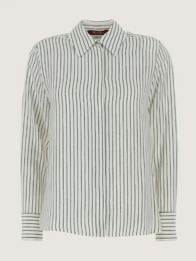 MAX MARA MAX MARA STUDIO SHIRT WOMAN WHITE