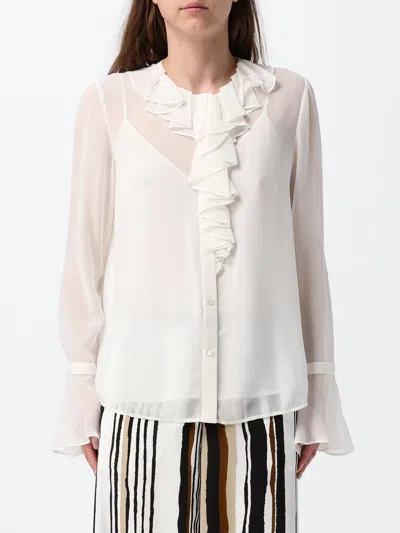 Max Mara Studio Shirt Woman In White