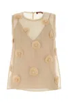 Max Mara Studio Shirts In Beige O Tan