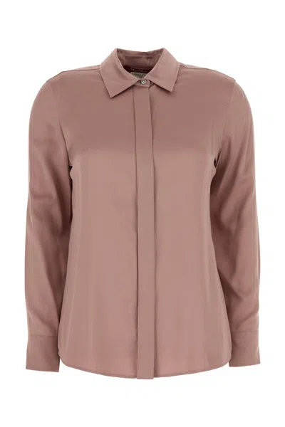 Max Mara Studio Shirts In Neutral