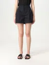Max Mara Studio Short Woman Black In Black