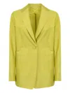 Max Mara Studio Single-breasted Button Blazer