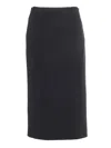 Max Mara Alce Skirt In Black