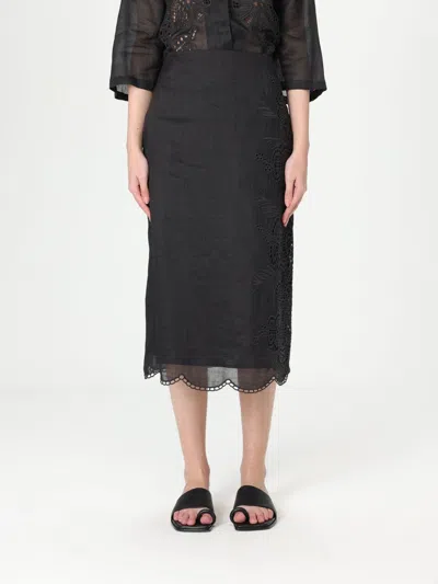 MAX MARA MAX MARA STUDIO SKIRT WOMAN BLACK
