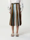 Max Mara Bassano Midi Skirt In Multi