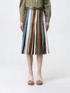 Max Mara Studio Skirt Woman Multicolor In Multi
