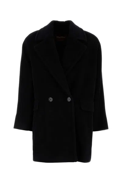 Max Mara Studio Slate Wool Molo Coat