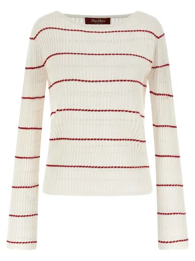 Max Mara Stepdone Sweater In White