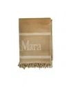 Max Mara Stola Hildestd Cammello In Brown