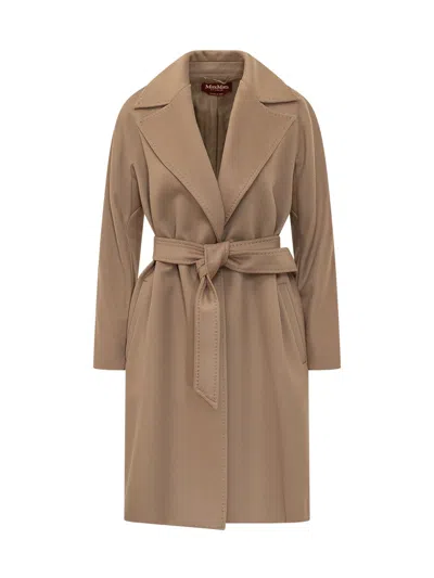 Max Mara Studio Studio Carry-over Overcoat In Cammello