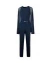 Max Mara Studio Suit In Blue