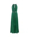 Max Mara Studio Midi Dress In Green