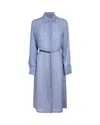 Max Mara Studio Suit In Sky Blue
