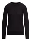 Max Mara Marabu Ribbed Sequin-embellished Sweater In Black