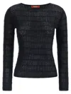 Max Mara Studio Sweater In Black