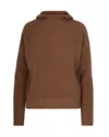 Max Mara Studio Sweater In Brown