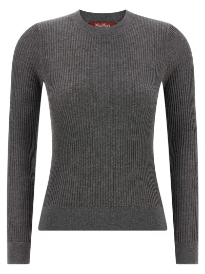 Max Mara Studio Sweater In Charcoal