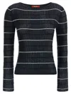 Max Mara Studio Sweater In Navy