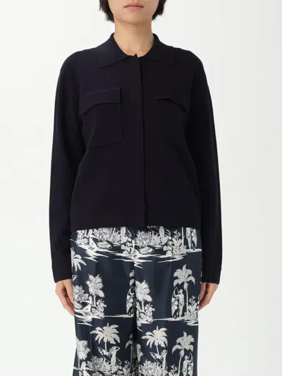 Max Mara Studio Sweater Woman Blue