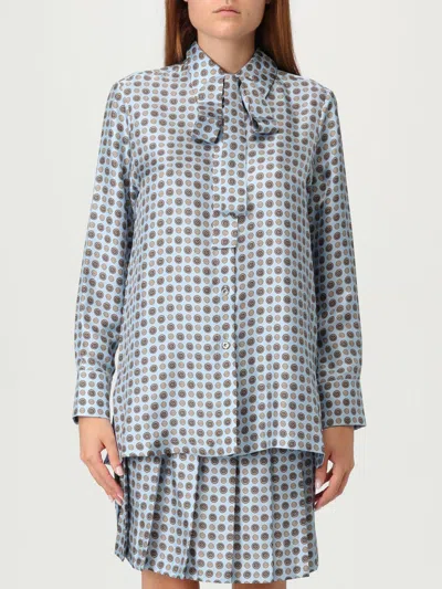 Max Mara Studio Sweater Woman Gnawed Blue