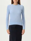 Max Mara Studio Sweater Woman Gnawed Blue In Blue