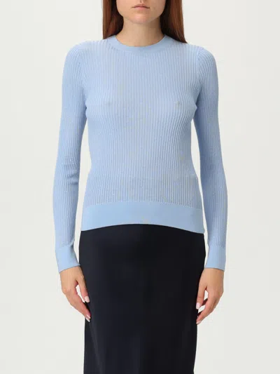Max Mara Studio Sweater Woman Gnawed Blue