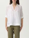 Max Mara Studio Sweater Woman White In White