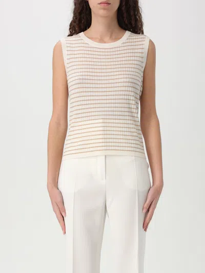 Max Mara Studio Sweater Woman Yellow Cream In Neutral