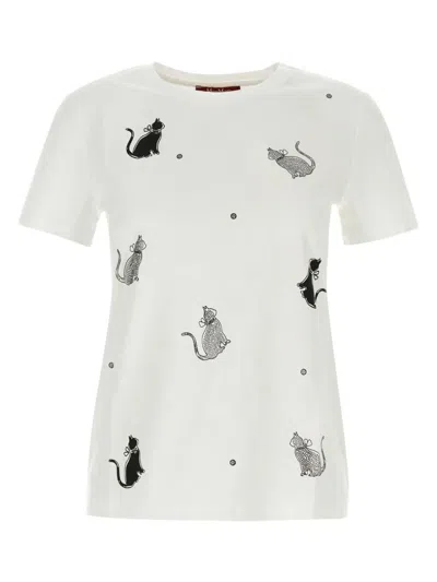 Max Mara Studio Sweaters In White