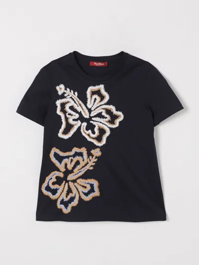Max Mara Studio T-shirt Woman Blue