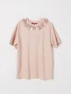 Max Mara Pastel Pink Jersey Gennaio T-shirt