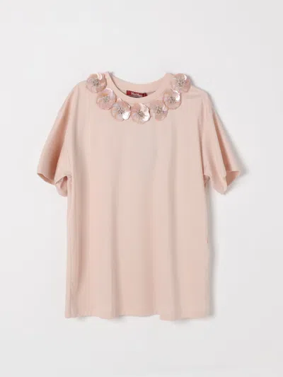 MAX MARA MAX MARA STUDIO T-SHIRT WOMAN PINK