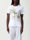 Max Mara Short-sleeved T-shirt In White