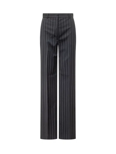Max Mara Studio Tailored Slim Trousers In Black