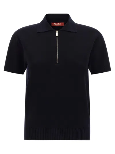 Max Mara Studio 'teti' Sweater In Blue