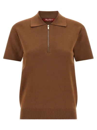 Max Mara Studio 'teti' Sweater In Sand