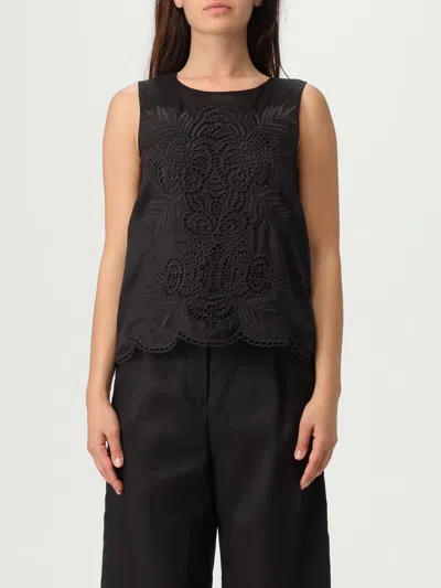 Max Mara Studio Top Woman Black