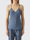 Max Mara Studio Top Woman In Blue