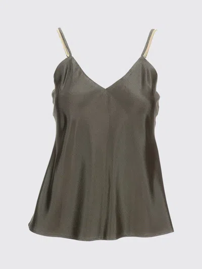 Max Mara Studio Top Woman In Gray