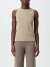 Max Mara Vals Wool-blend Top In Gray