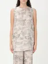 Max Mara Studio Top Woman Nude In Neutral
