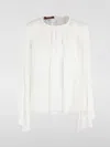 Max Mara Studio Top Woman White In White
