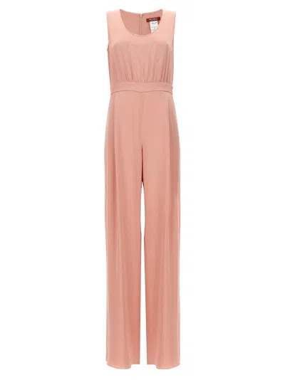 Max Mara Studio 'tropea' Jumpsuit In Pink