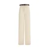 Max Mara Studio Trousers In Beige