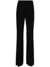 Max Mara Studio Trousers Black In Black